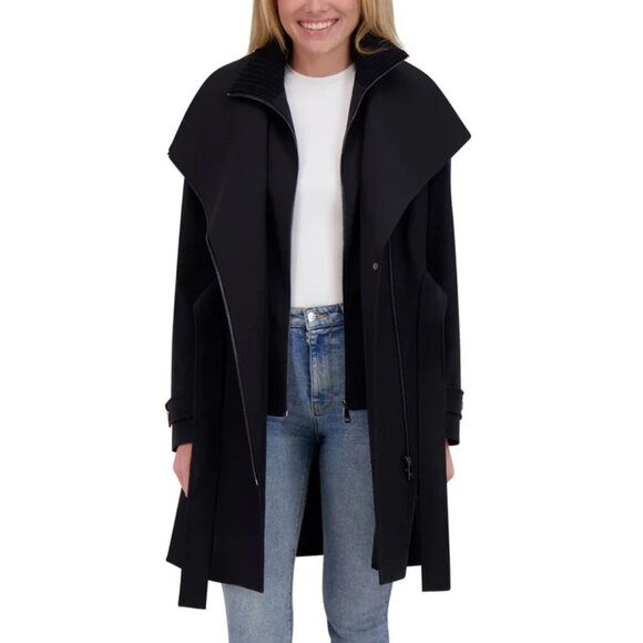 Halston Women's Belted Trench Coat